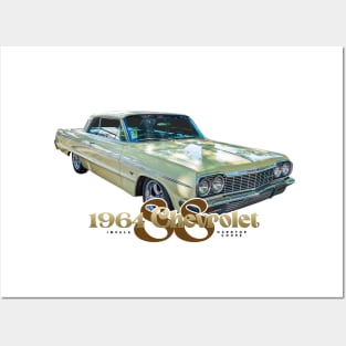 1964 Chevrolet Impala SS Hardtop Coupe Posters and Art